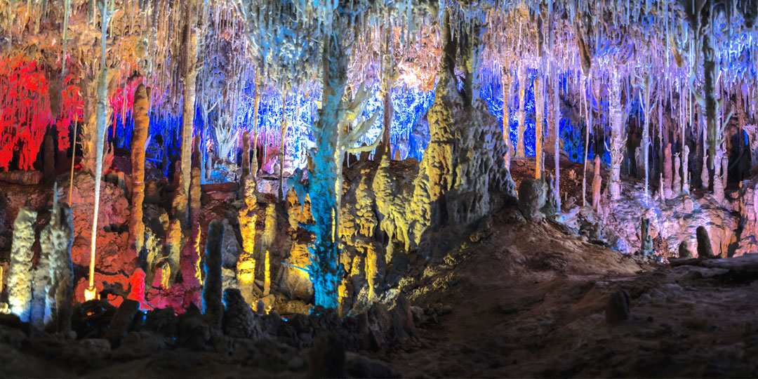 Illuminated Caves of Drach